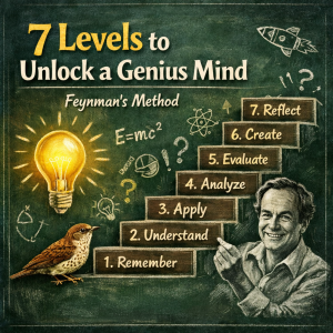 Unlocking a Genius Mind: The Seven Levels of Learning with Feynman’s Method